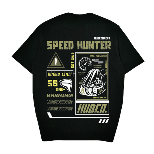 Hub Malaysia streetwear brand - Streetwear Malaysia Summer Drop 24 - Speed Hunter Black