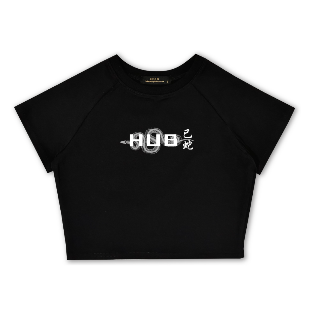 "Serpentine" Crop Top