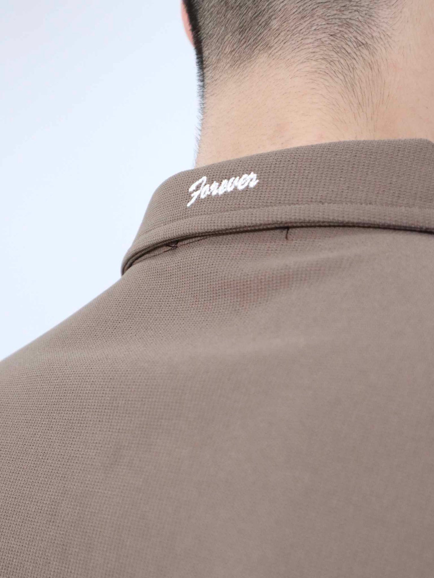 "Simple" Polo Brown