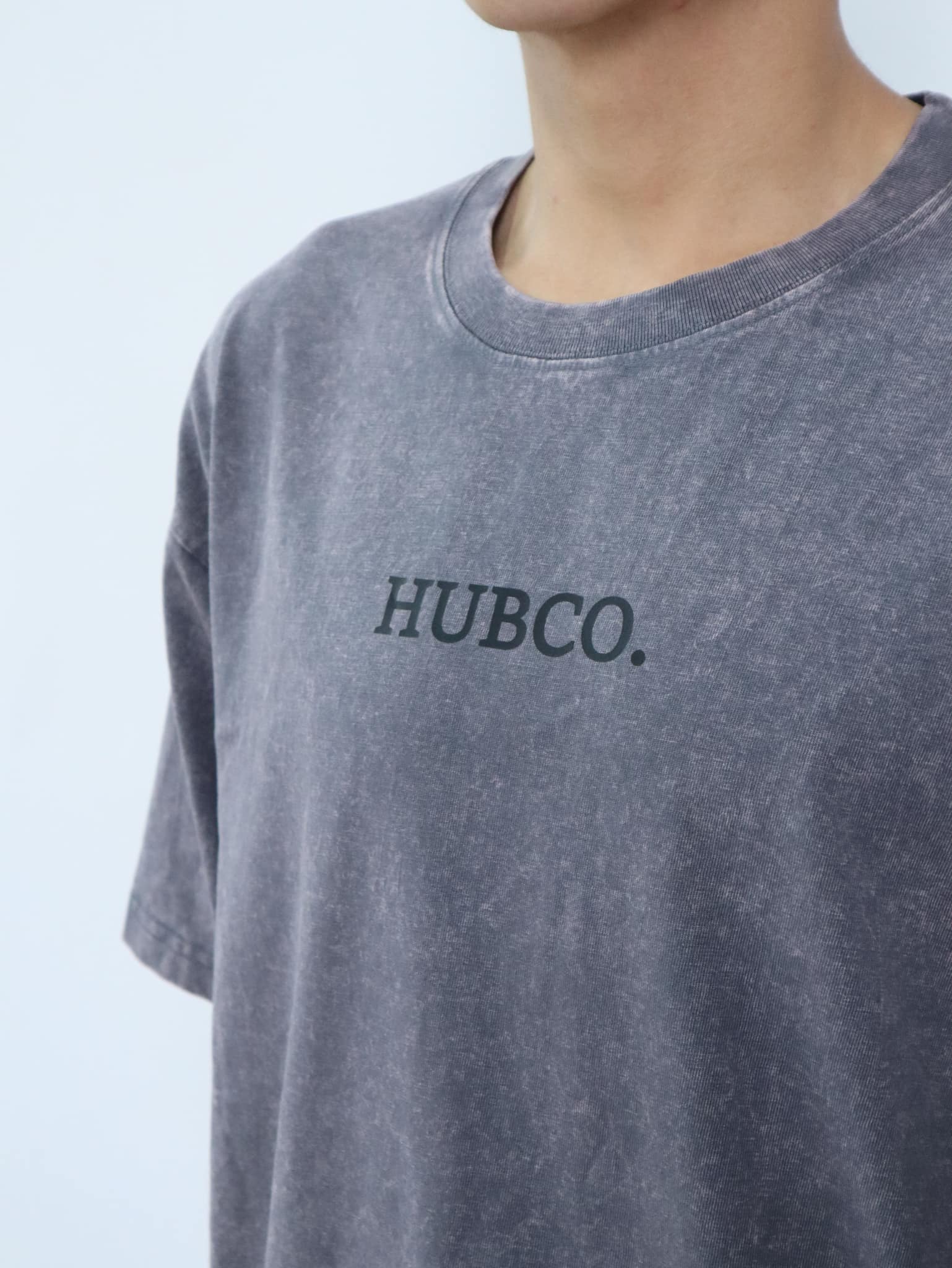 "HUBCO" Washed Tee