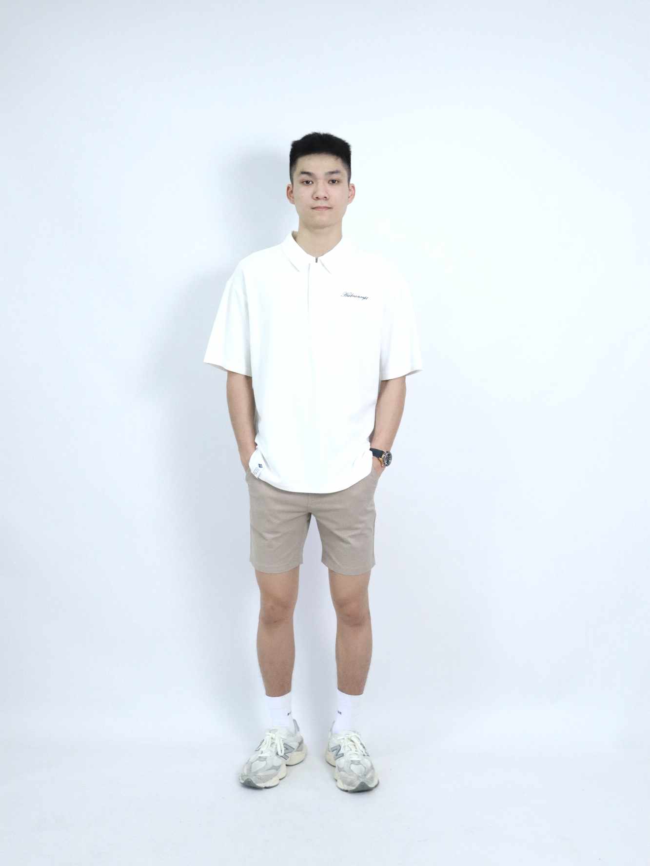 "Zephyr" Polo White