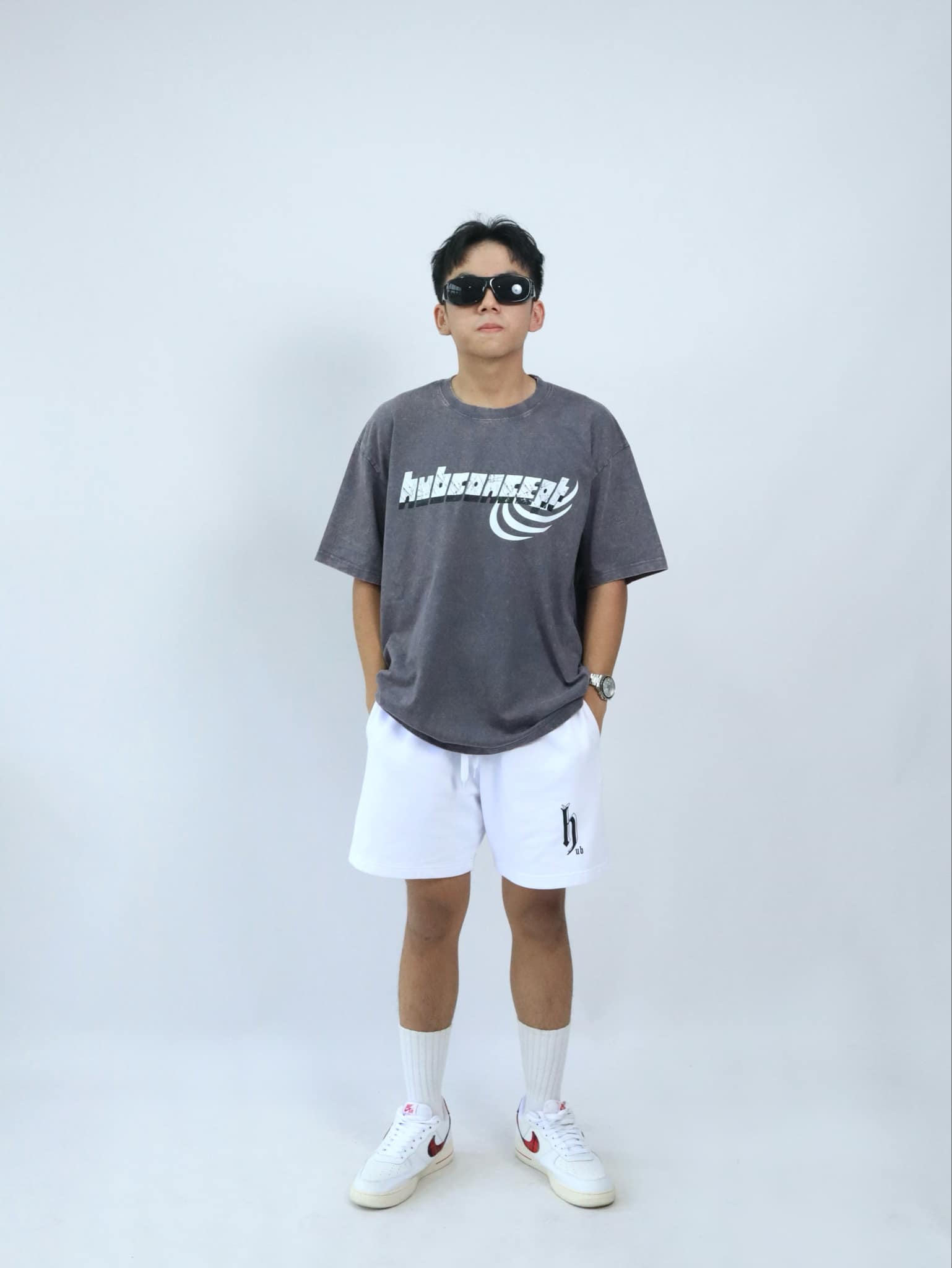 "Natural HUB" Washed Tee