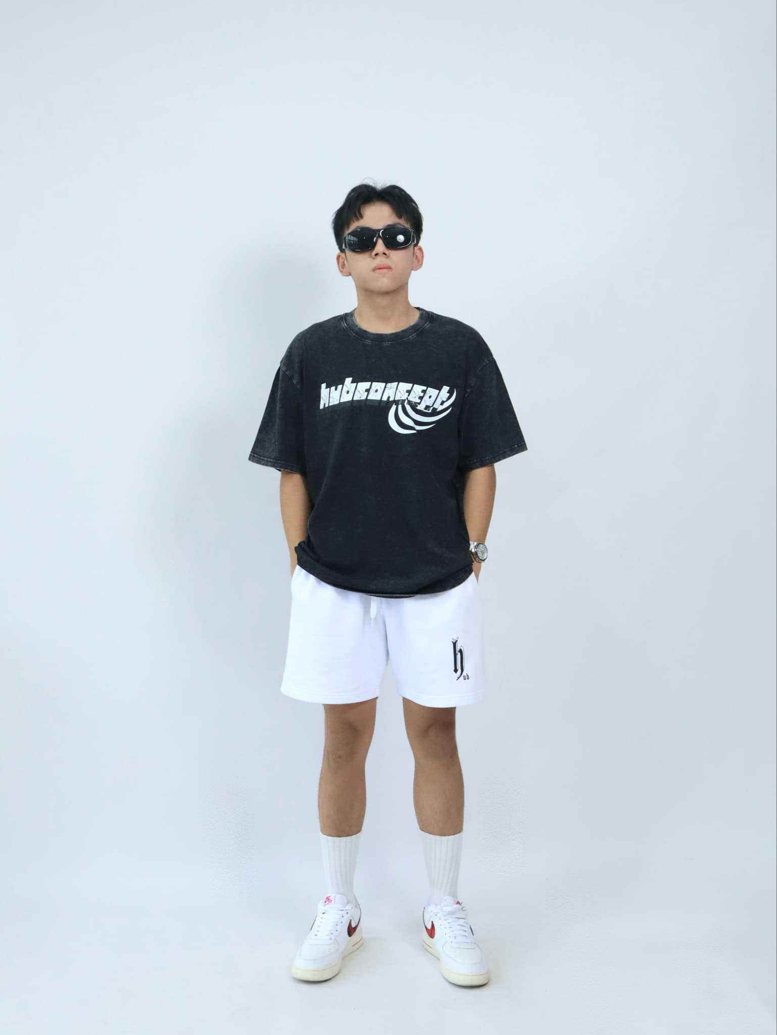 "Natural HUB" Washed Tee