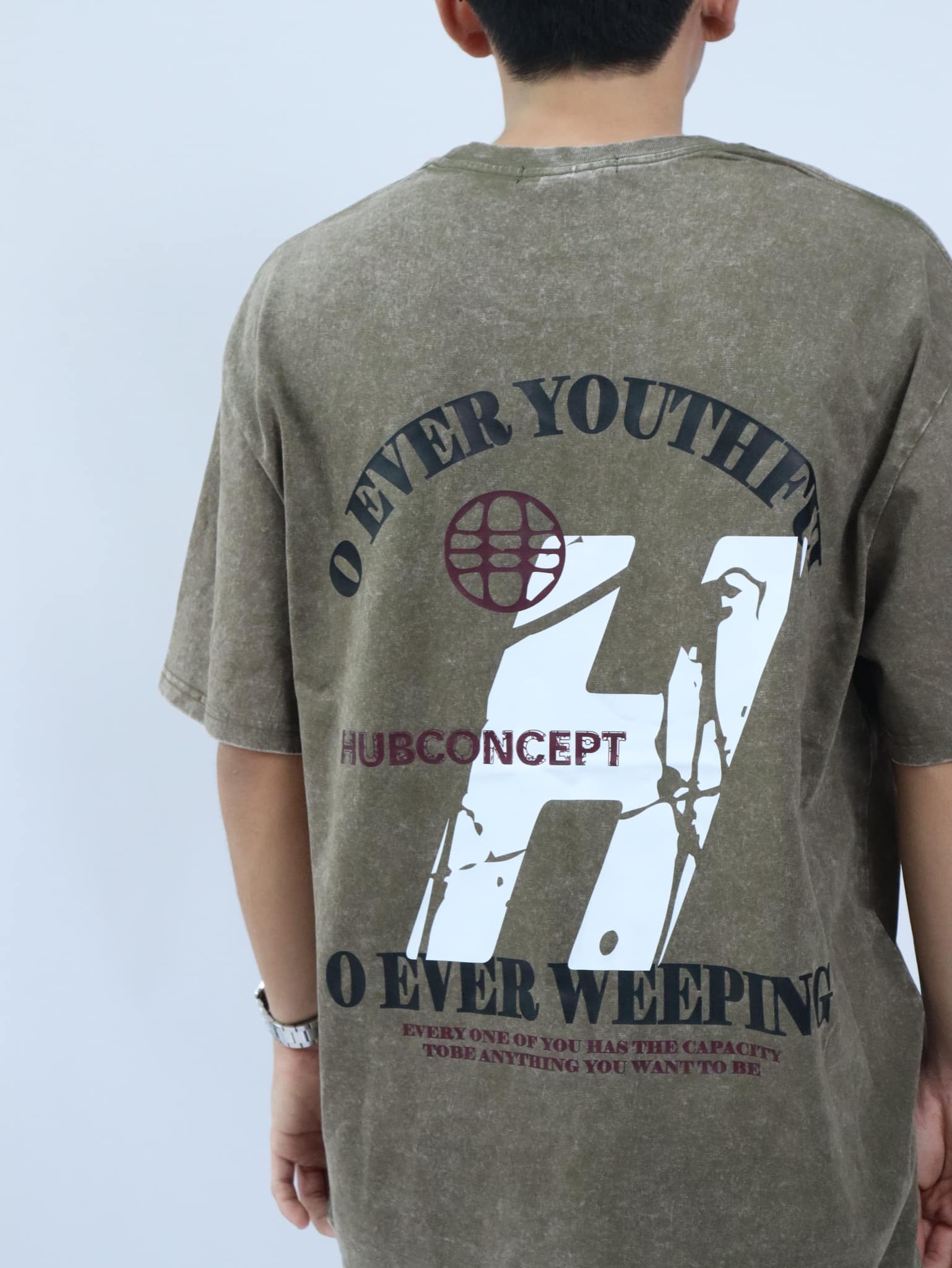 "Ever Youthful" Washed Tee
