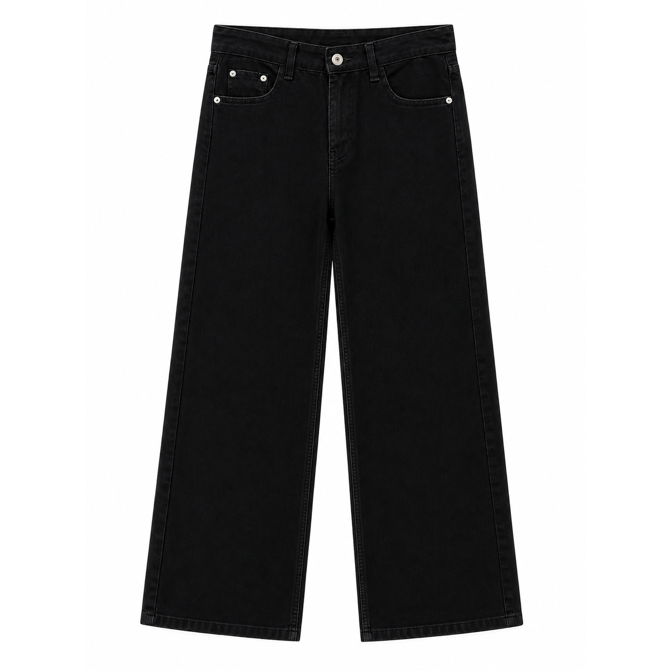"ESSENTIAL WIDE JEANS"