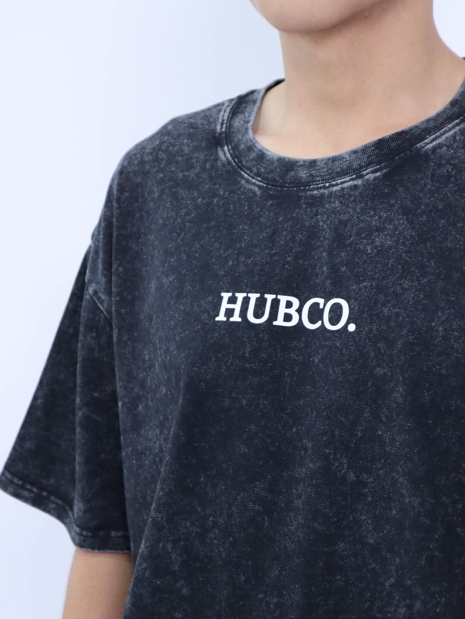 "HUBCO" Washed Tee