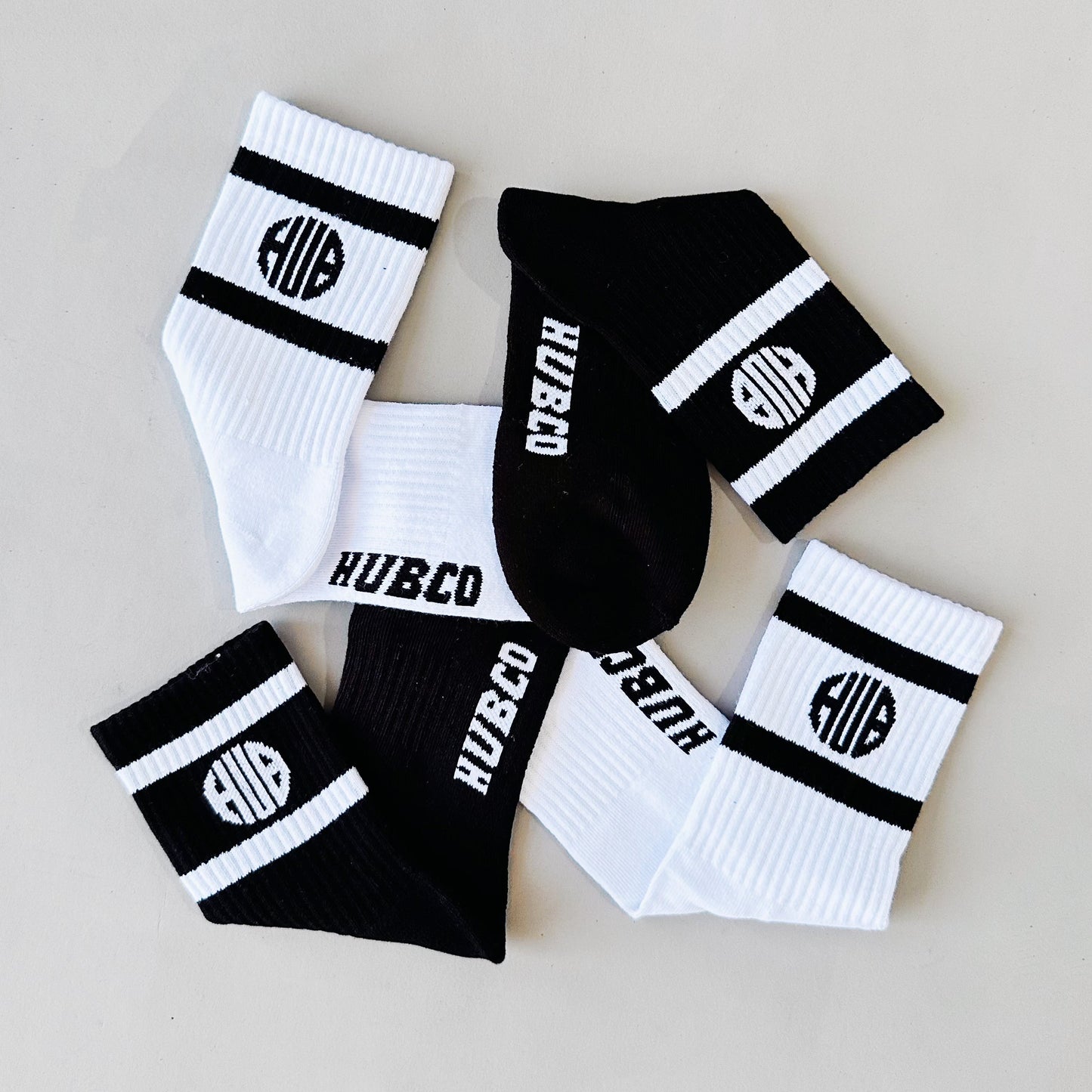 "HUBCO Classic Crew Socks"