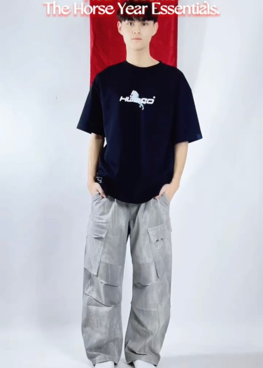 "Structured Cargo Pants"