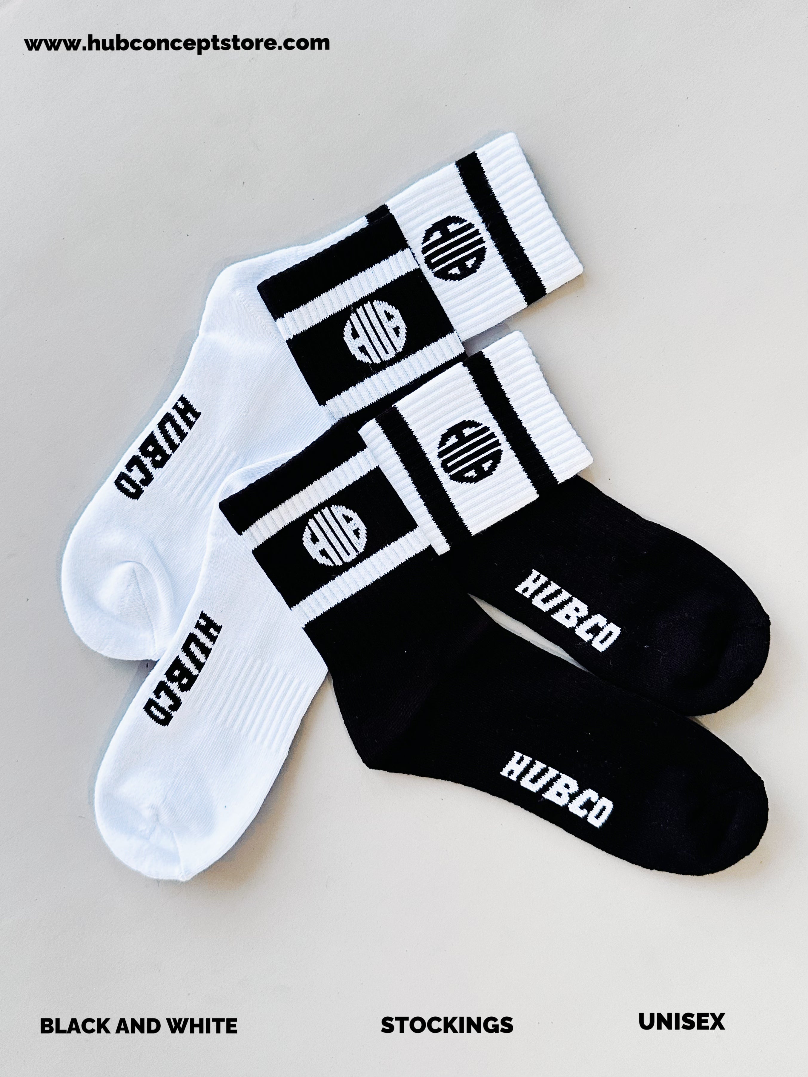 "HUBCO Classic Crew Socks"