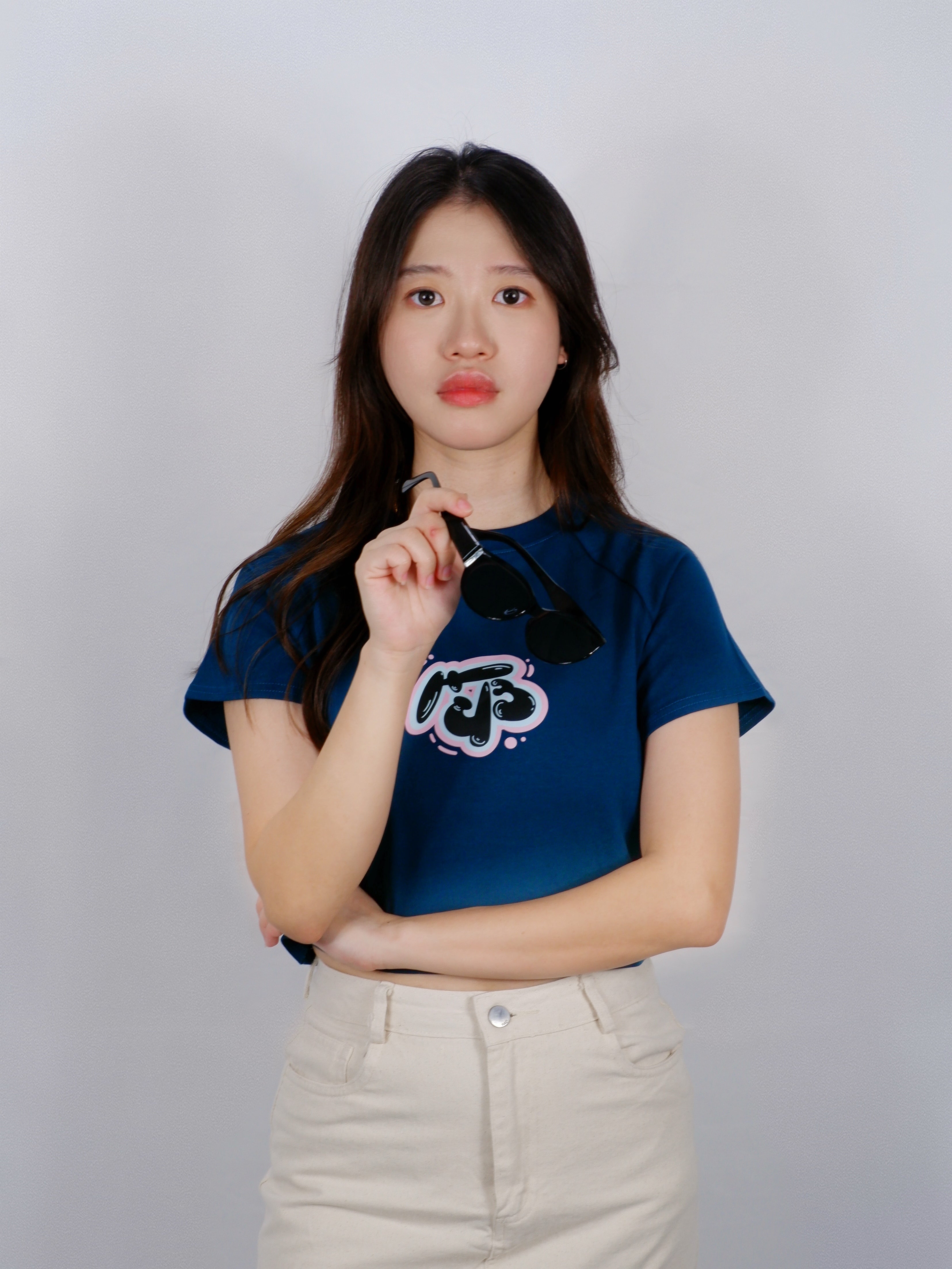 "Doodle HUB" Crop Top