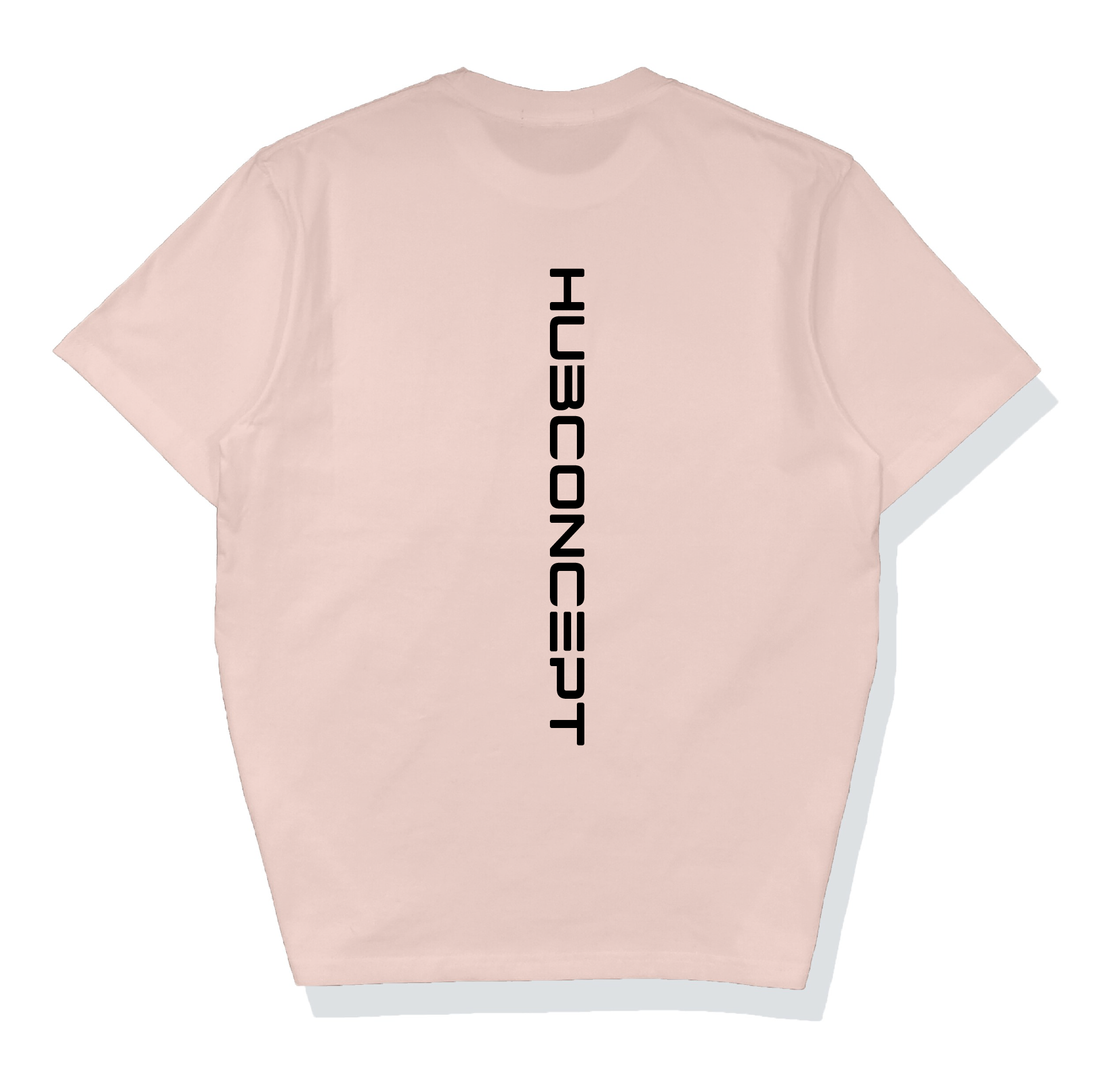 Hub Streetwear Brands - buy streetwear malaysia, Pink "Upright HUB" T-shirt Back View