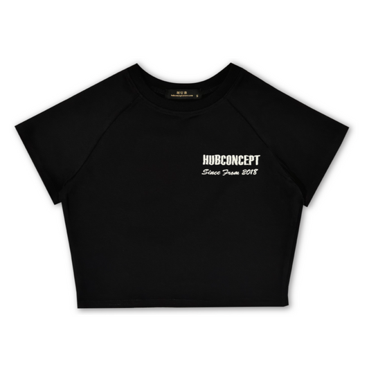 "Simple HUB" Crop Top