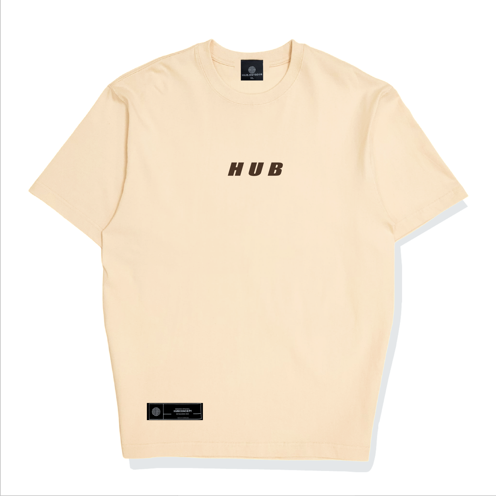 Hub Malaysia streetwear brand - Streetwear Malaysia "Circle" Beige Front