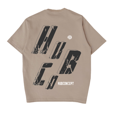 Hub Malaysia streetwear brand - Streetwear Malaysia Summer Drop 24 - Urban Punk Brown