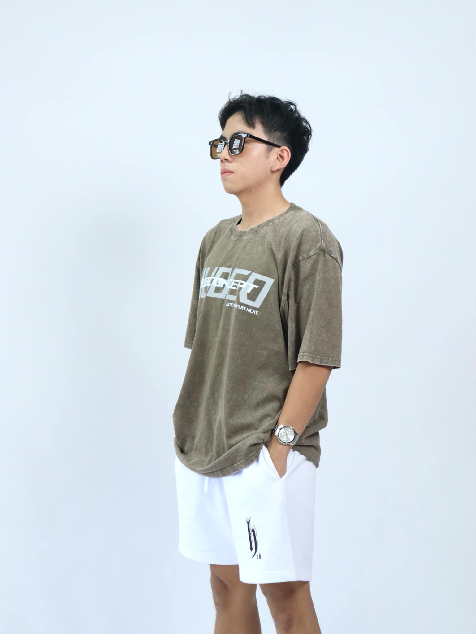 "hubconcept" Washed Tee