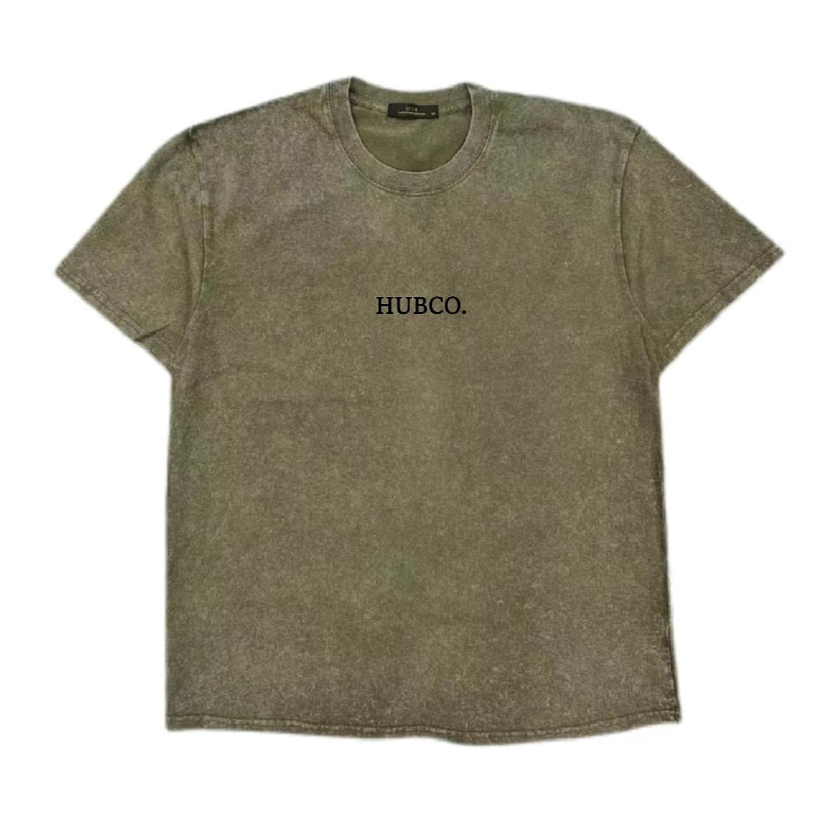 "HUBCO" Washed Tee