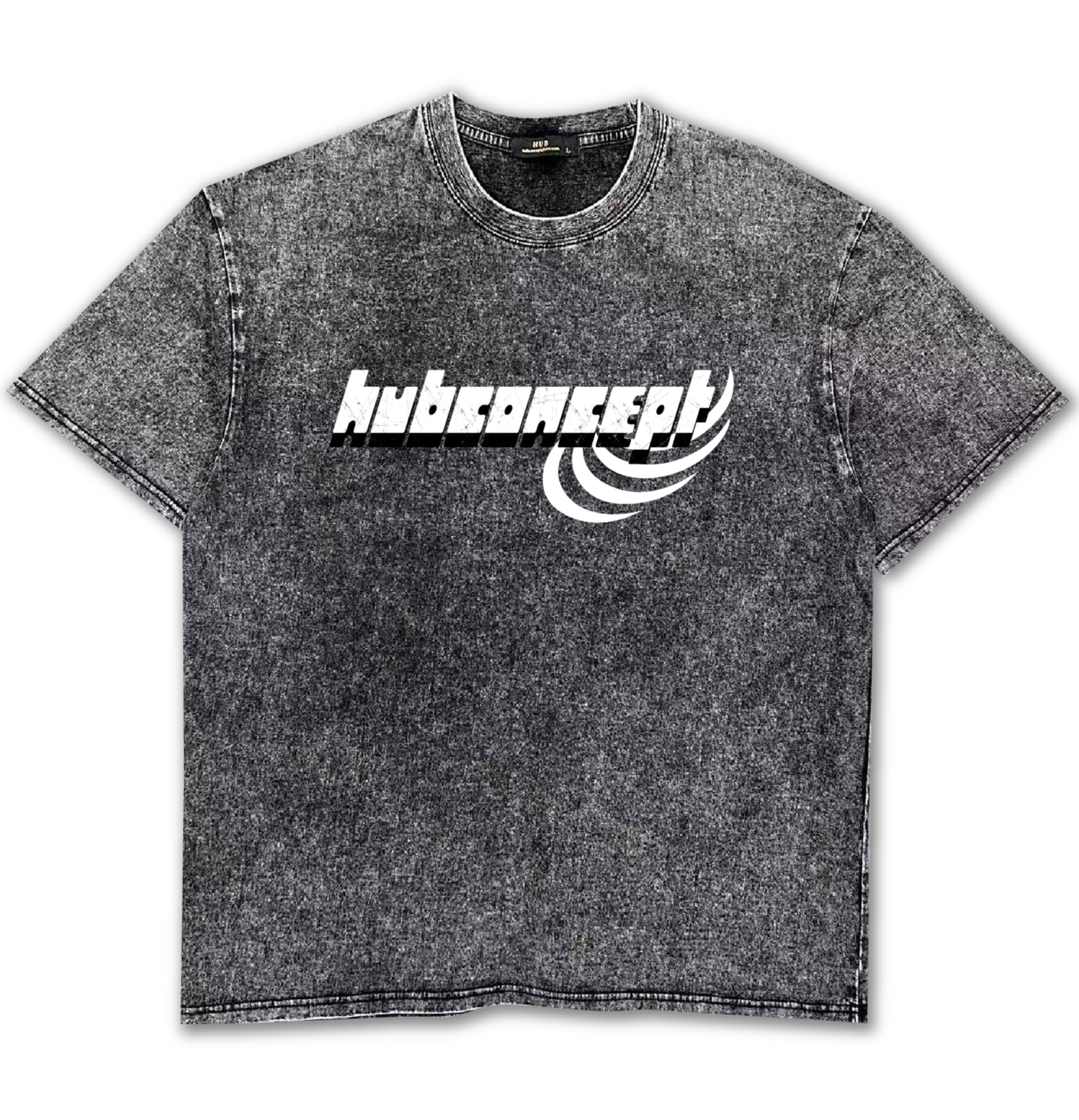"Natural HUB" Washed Tee