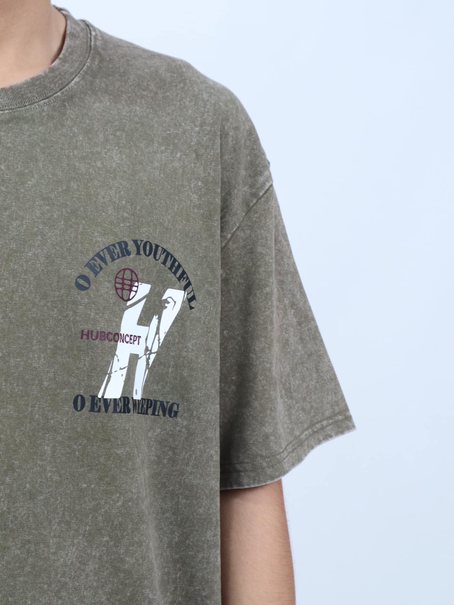 "Ever Youthful" Washed Tee