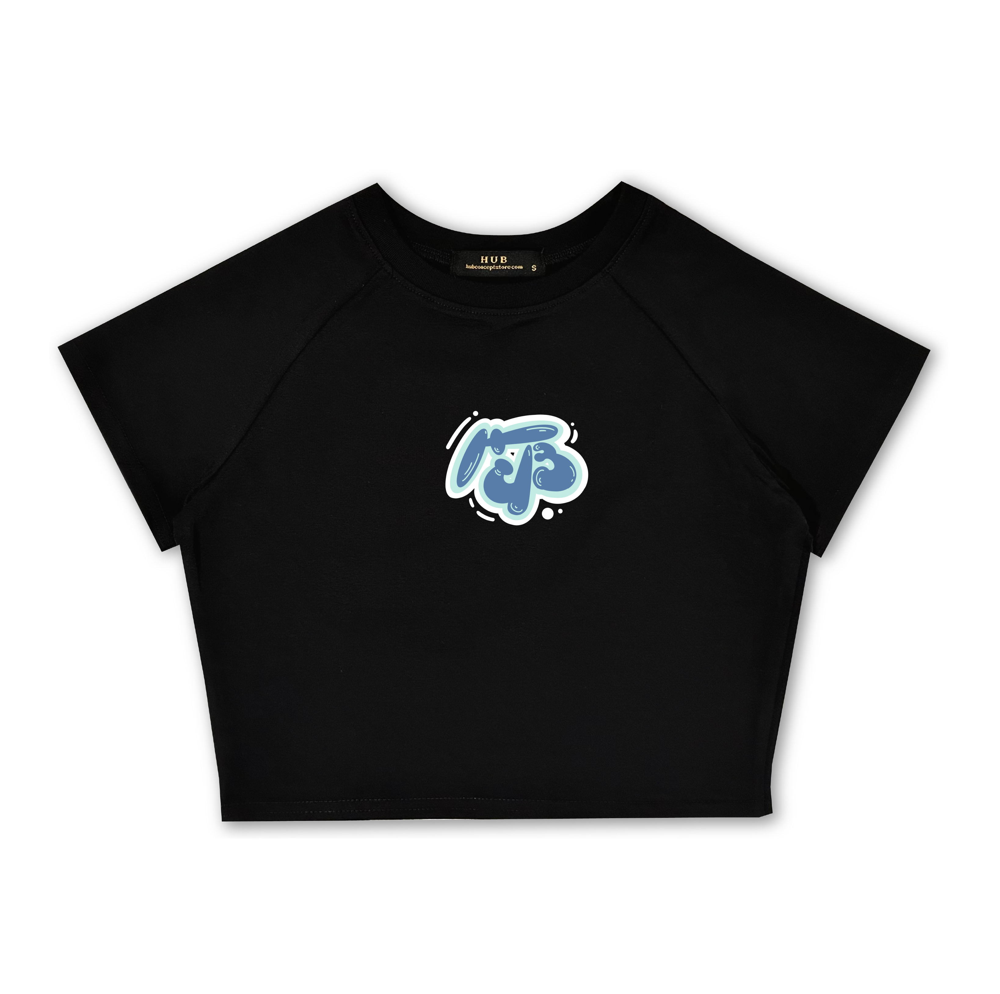 "Doodle HUB" Crop Top