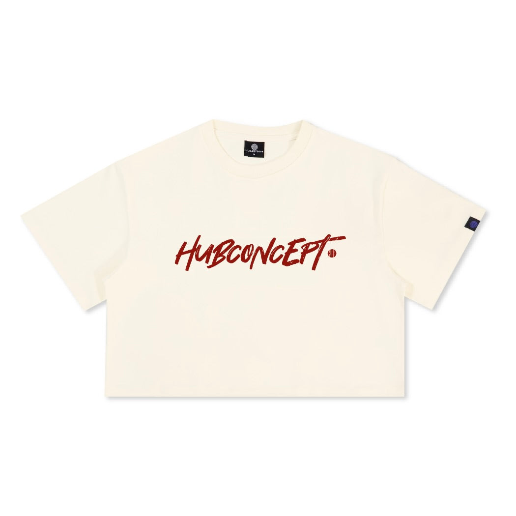 "Rebellion Manuscript" Crop Top