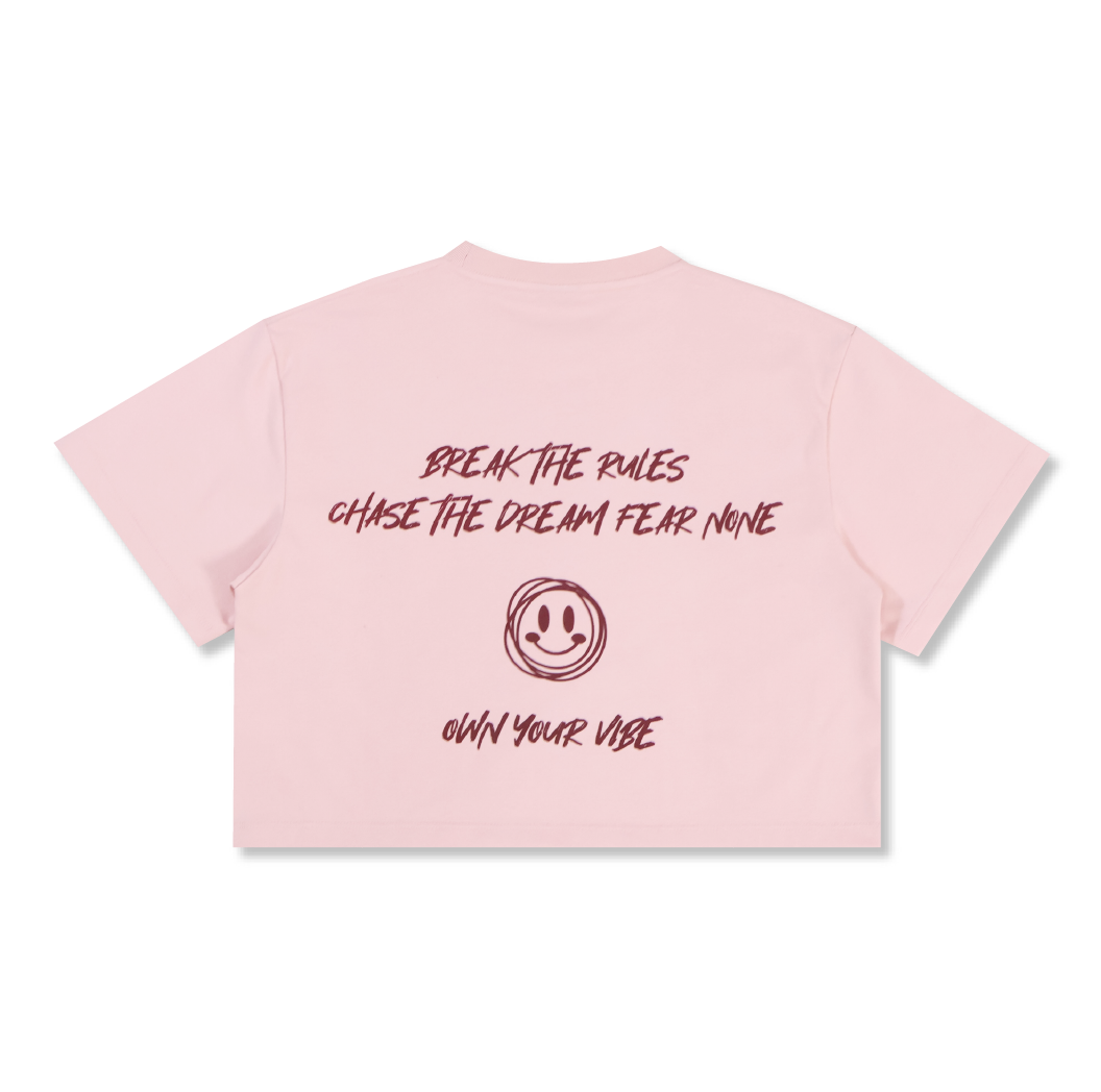 "Rebellion Manuscript" Crop Top