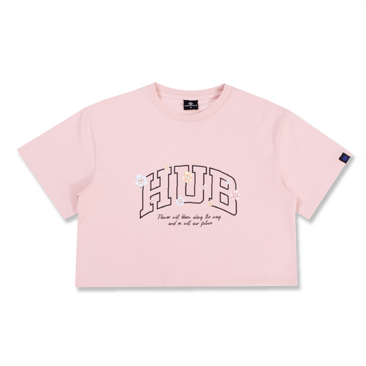 "Blooming Path" Crop Top