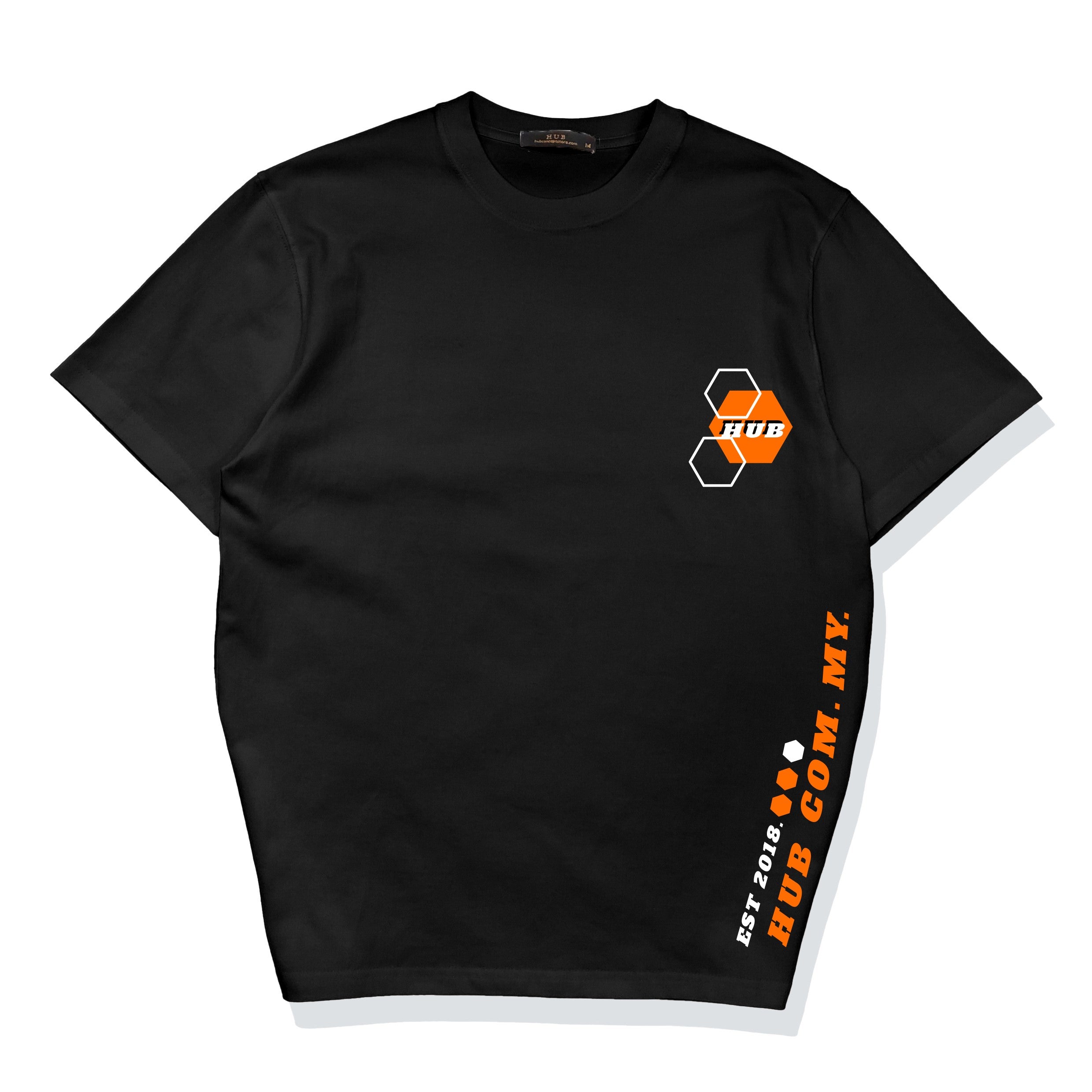 Hexagon Tees - Black