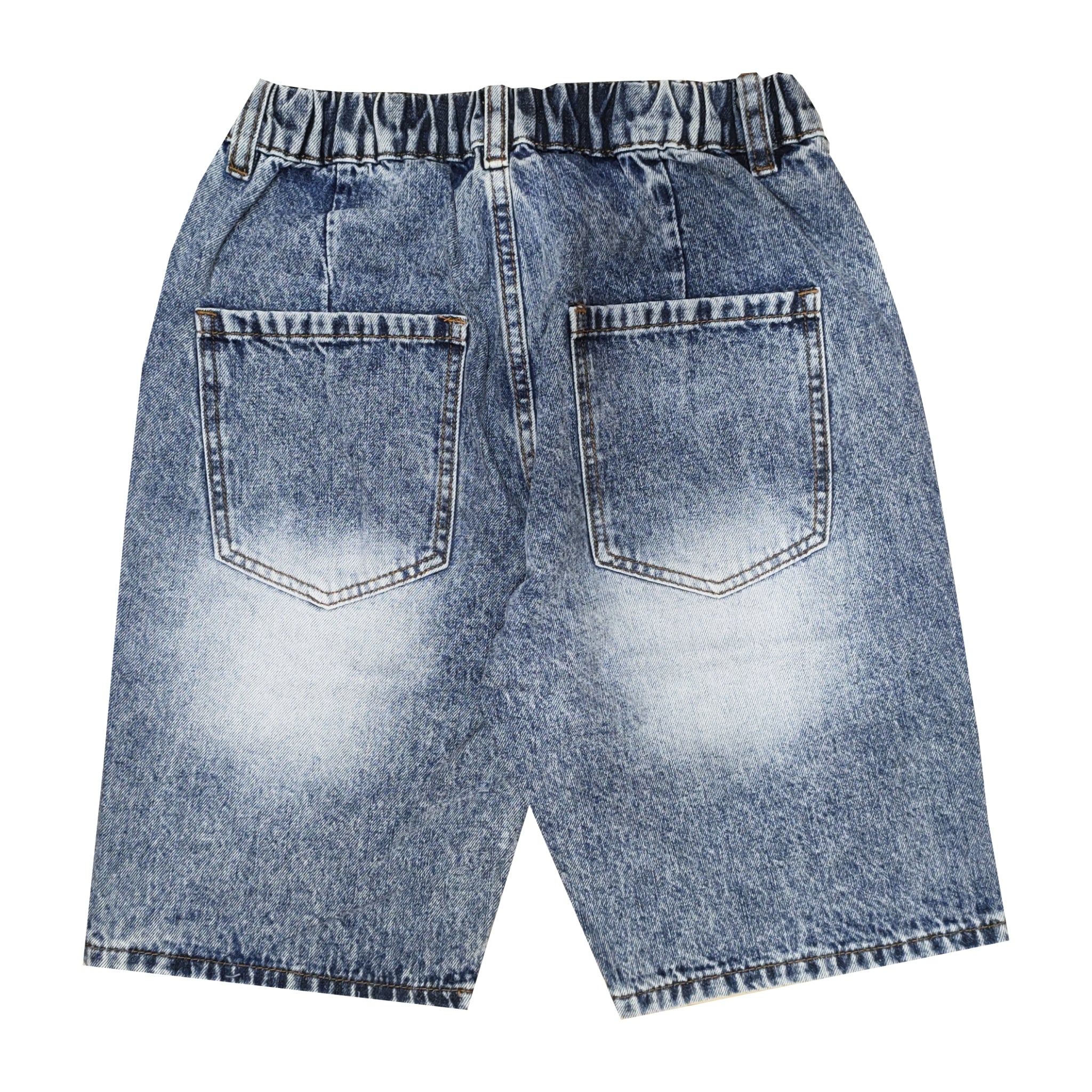 Hub Malaysia streetwear brand - Streetwear Malaysia Denim Short Back View