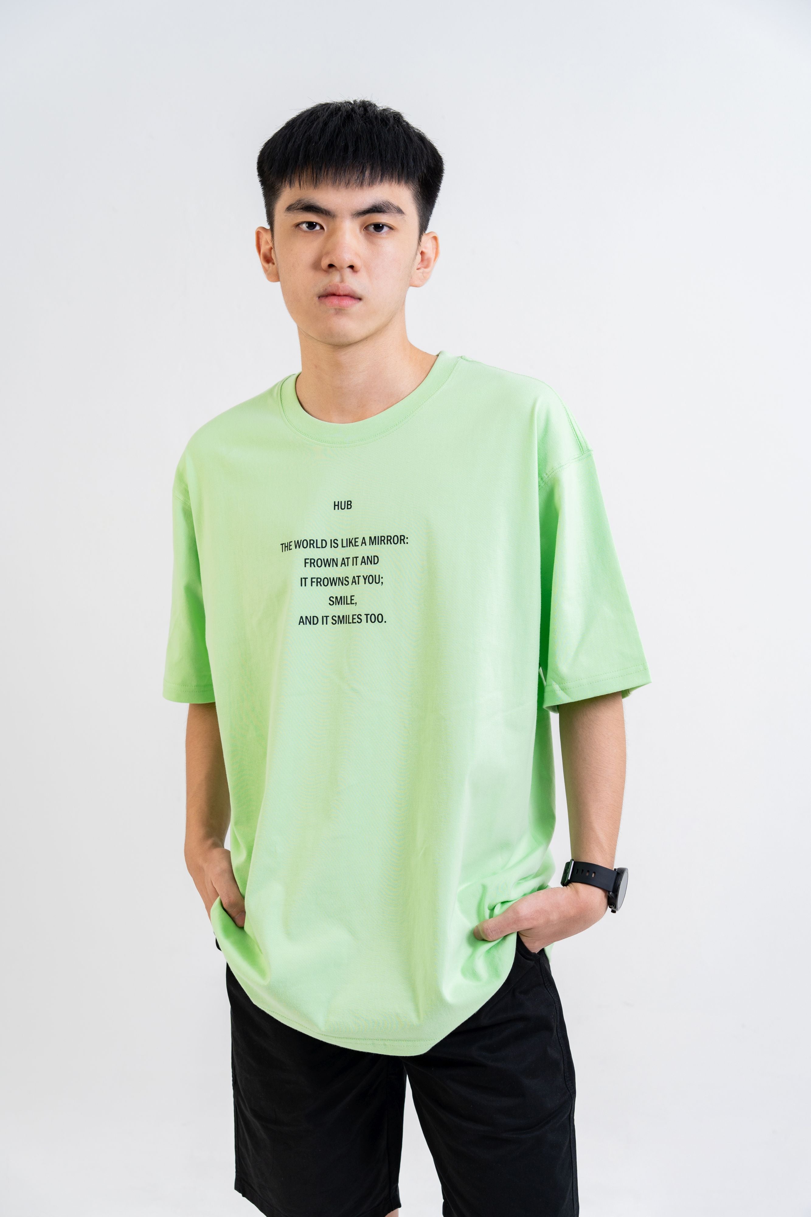 Word Tee - Light Green