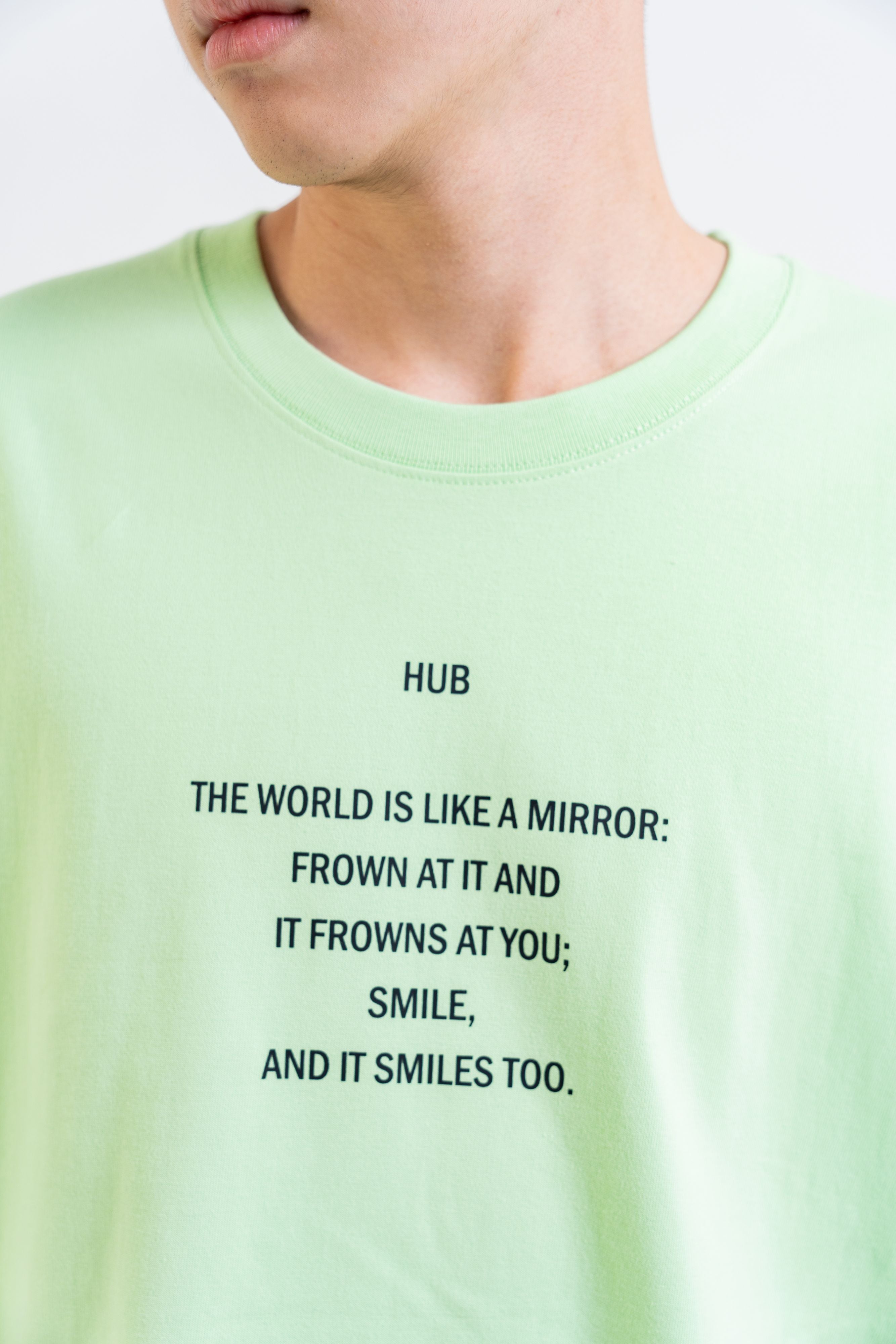 Word Tee - Light Green